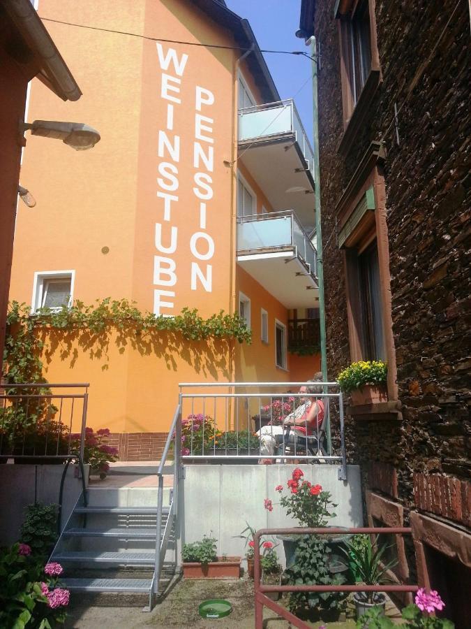 Weinstube Pension Moselbluemchen Zeltingen-Rachtig Exterior foto